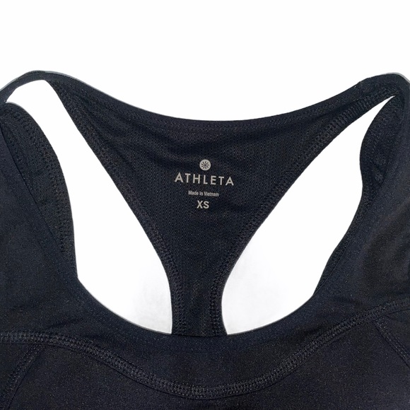 ATHLETA black Triple Dare Sports Bra Size XS - Picture 5 of 8